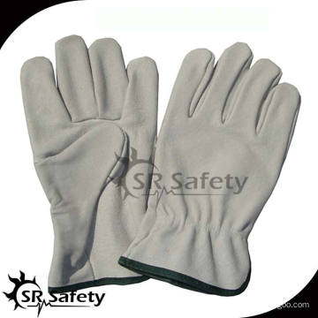 SRSAFETY gants de conduite en cuir corsé